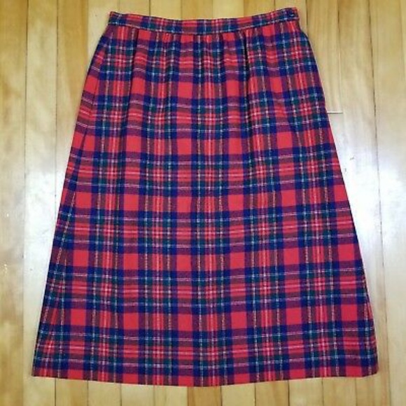 pendleton tartan skirt